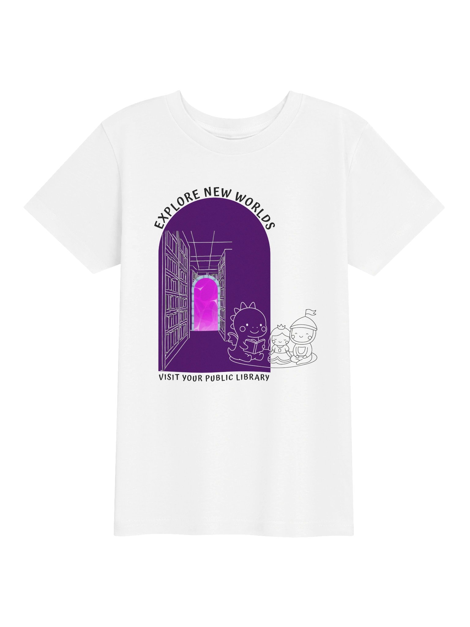 Explore New Worlds Kids T-Shirt product image (7)