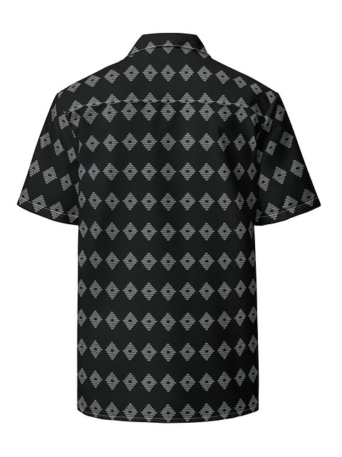 Anacostia Community Museum Button-Up Shirt (Black/Gray) product image (2)