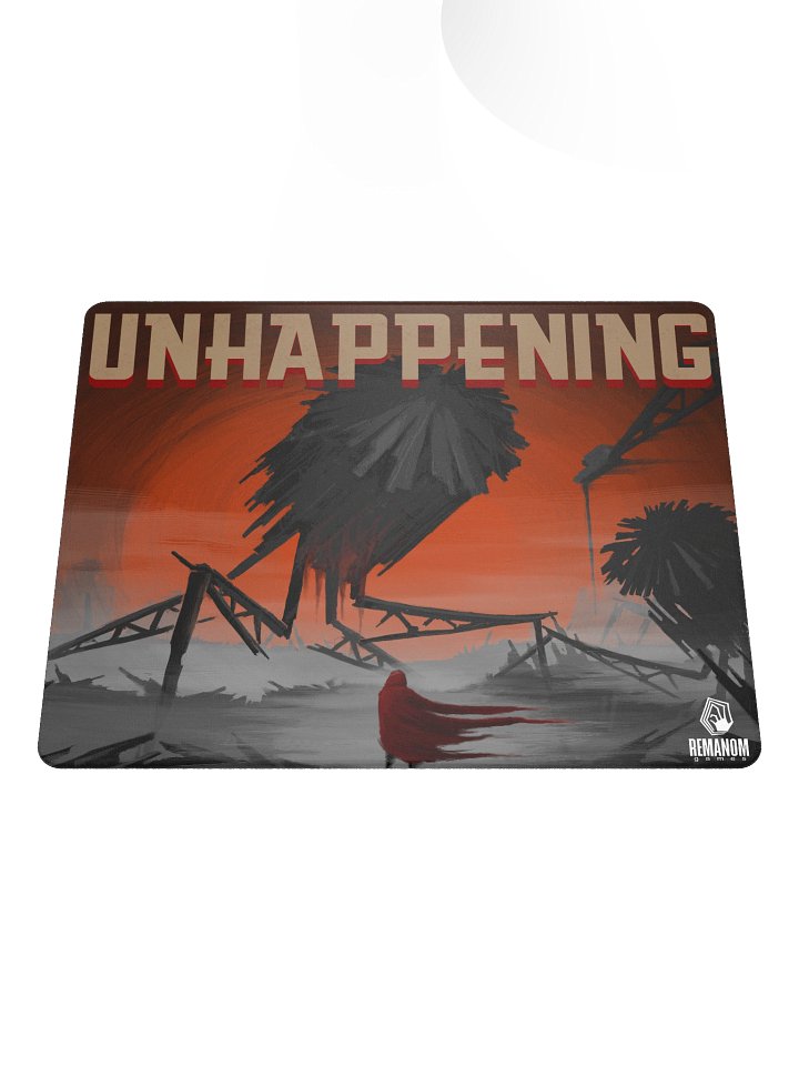 Unhappening Key Art Gaming Mouse Pad product image (1)