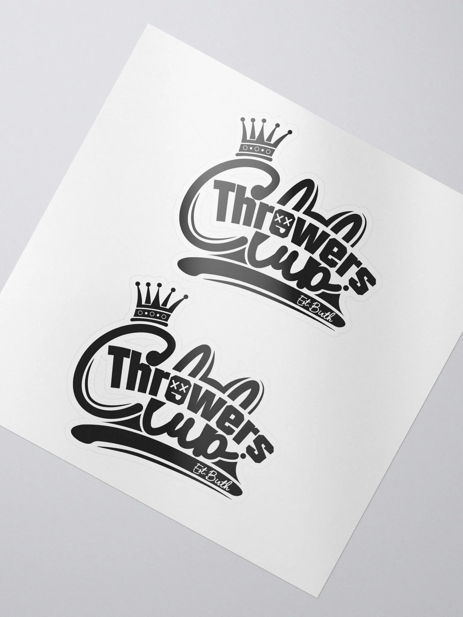 TClub Black Sticker product image (2)