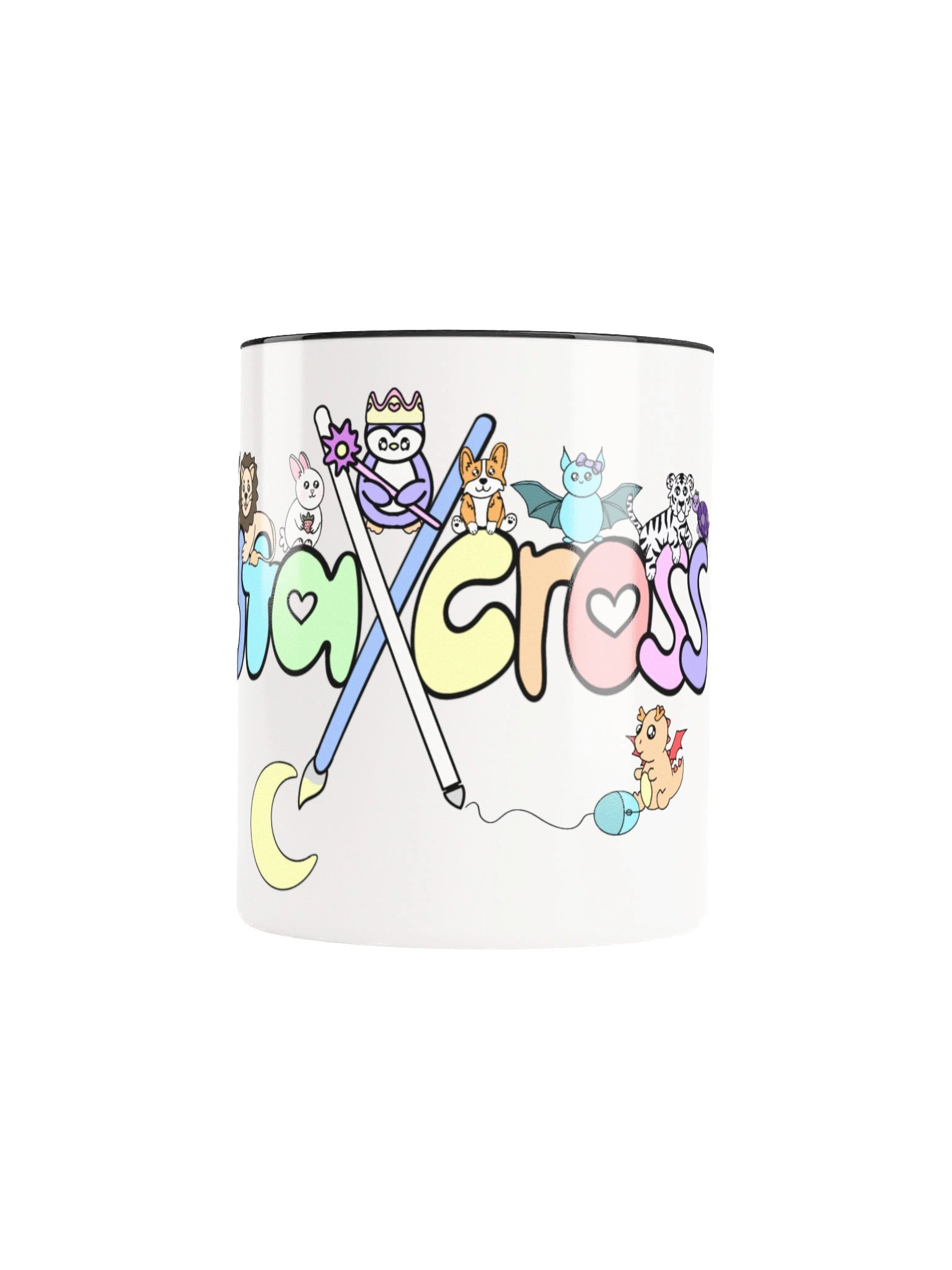 Colorful Mug with Zeyta Cross Logo and Friends product image (39)