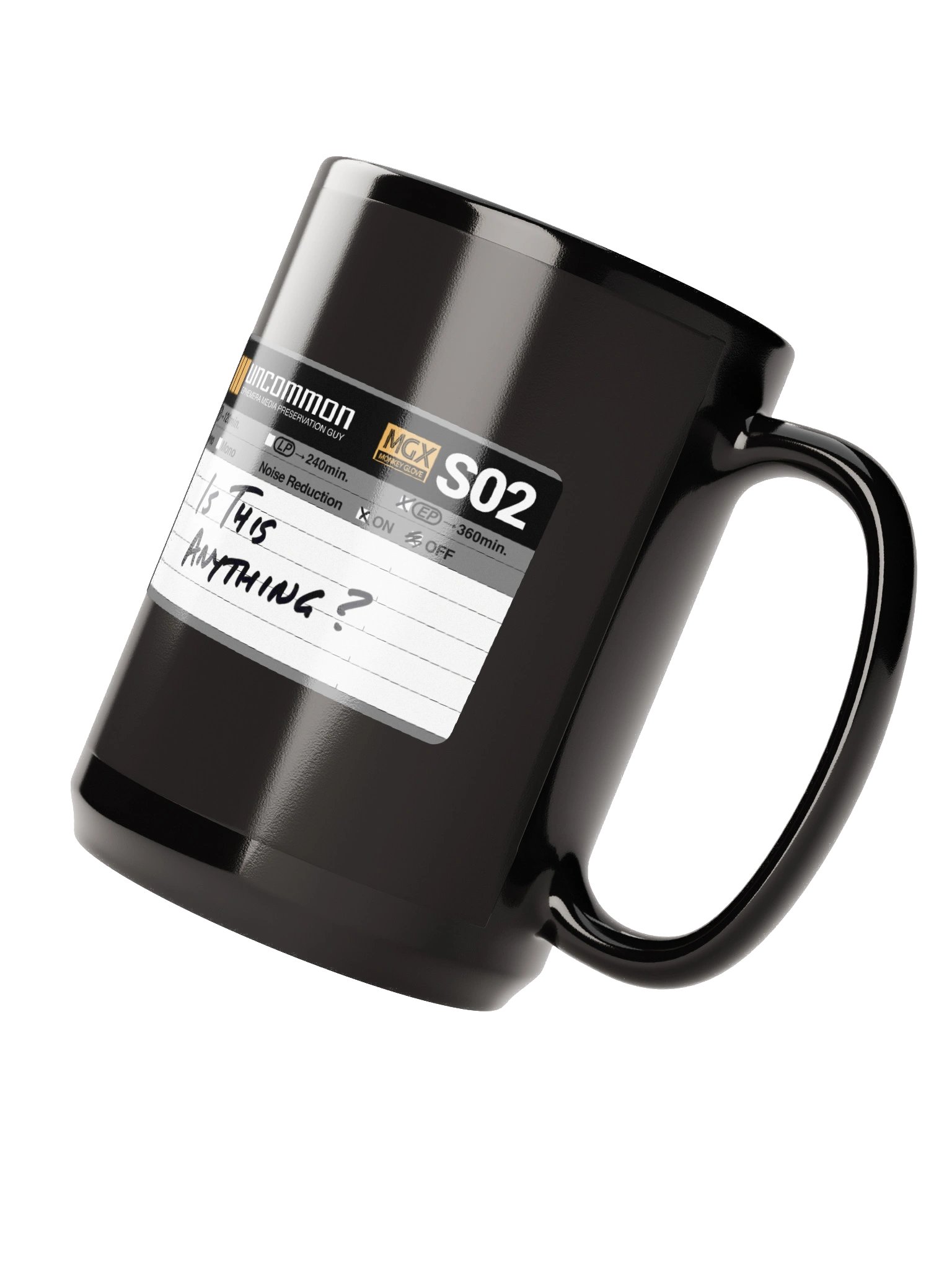 "Is This Anything? Logo Black Mug product image (2)
