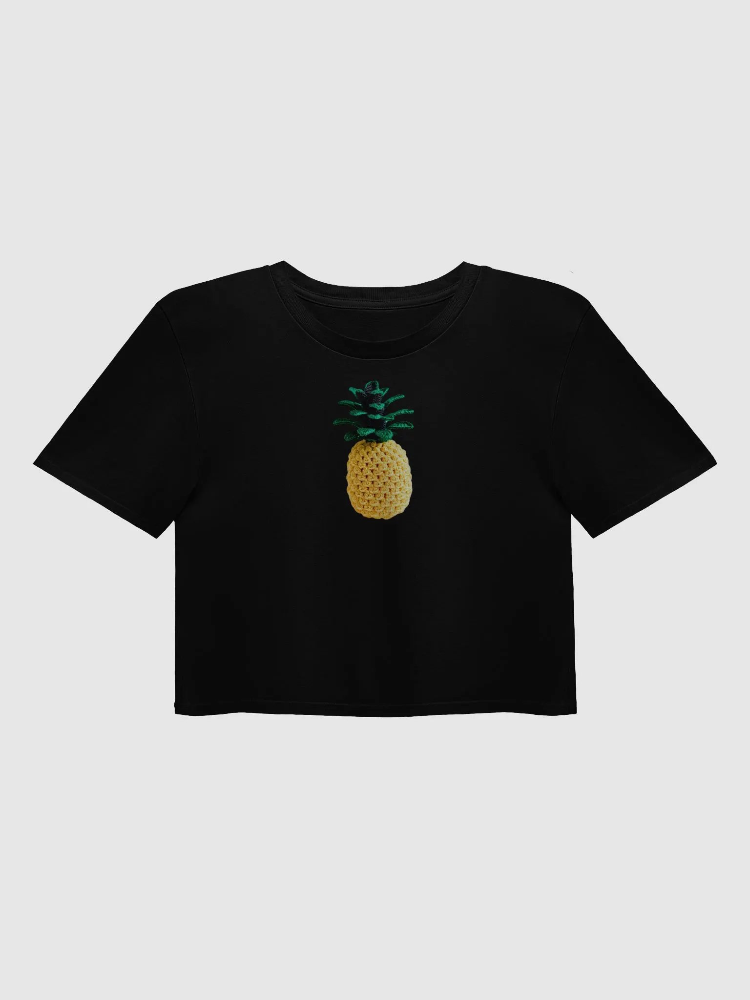 CozyAvocado Women's Premium Pineapple Crop Top #2 product image (1)