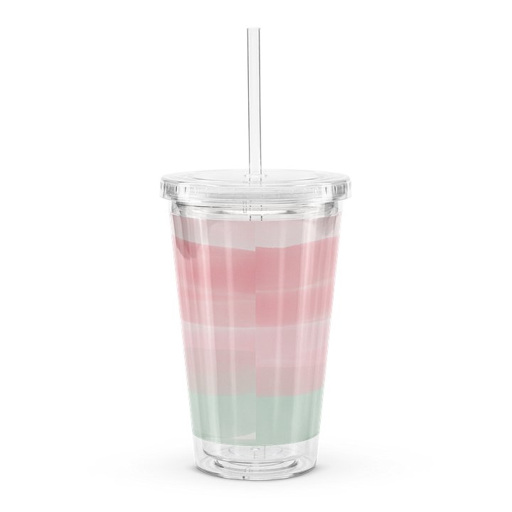 Just Existing Tumbler Cup with Straw #1 product image (2)