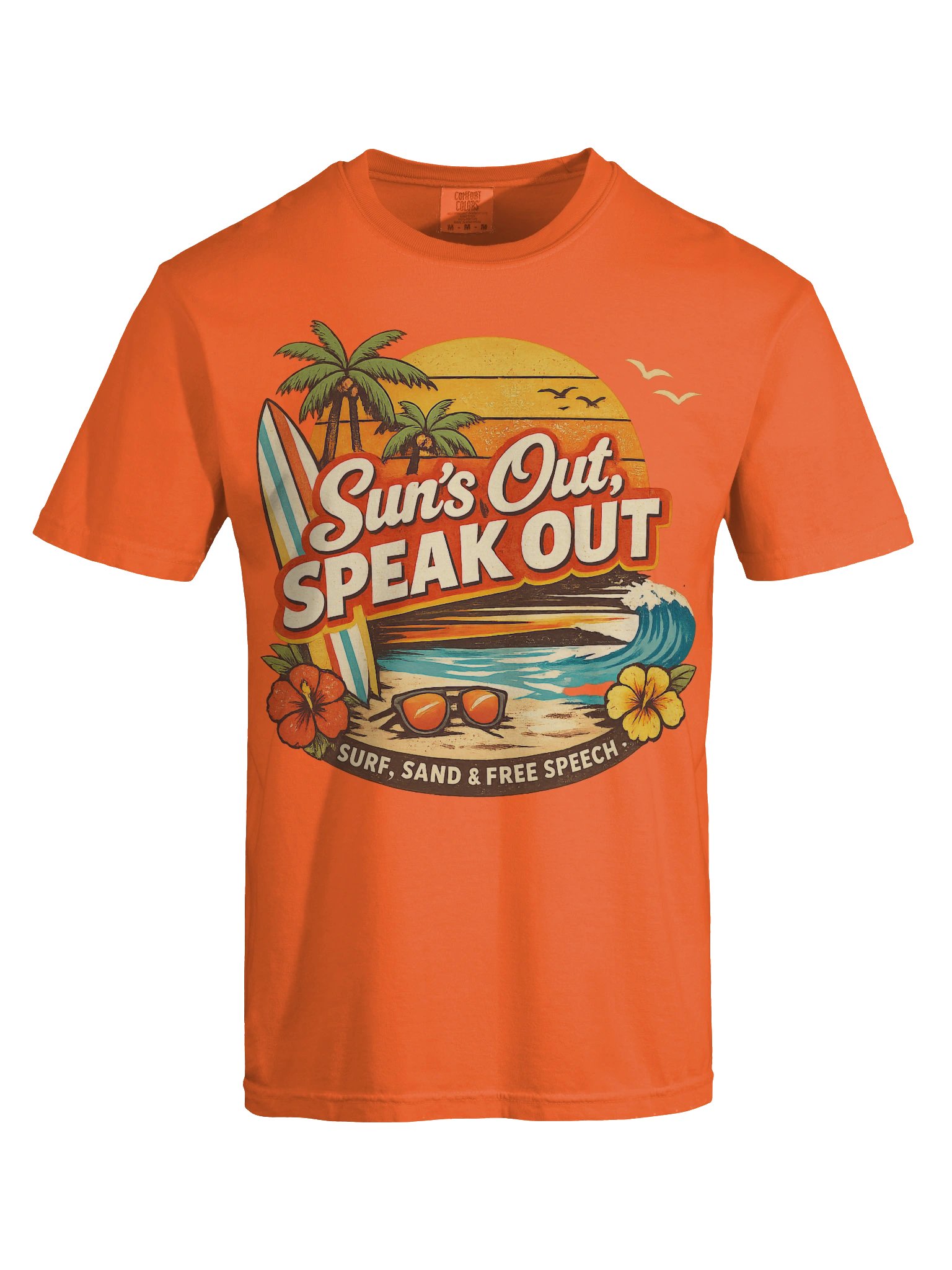 Sun's Out Speak Out Campaign T-Shirt product image (56)