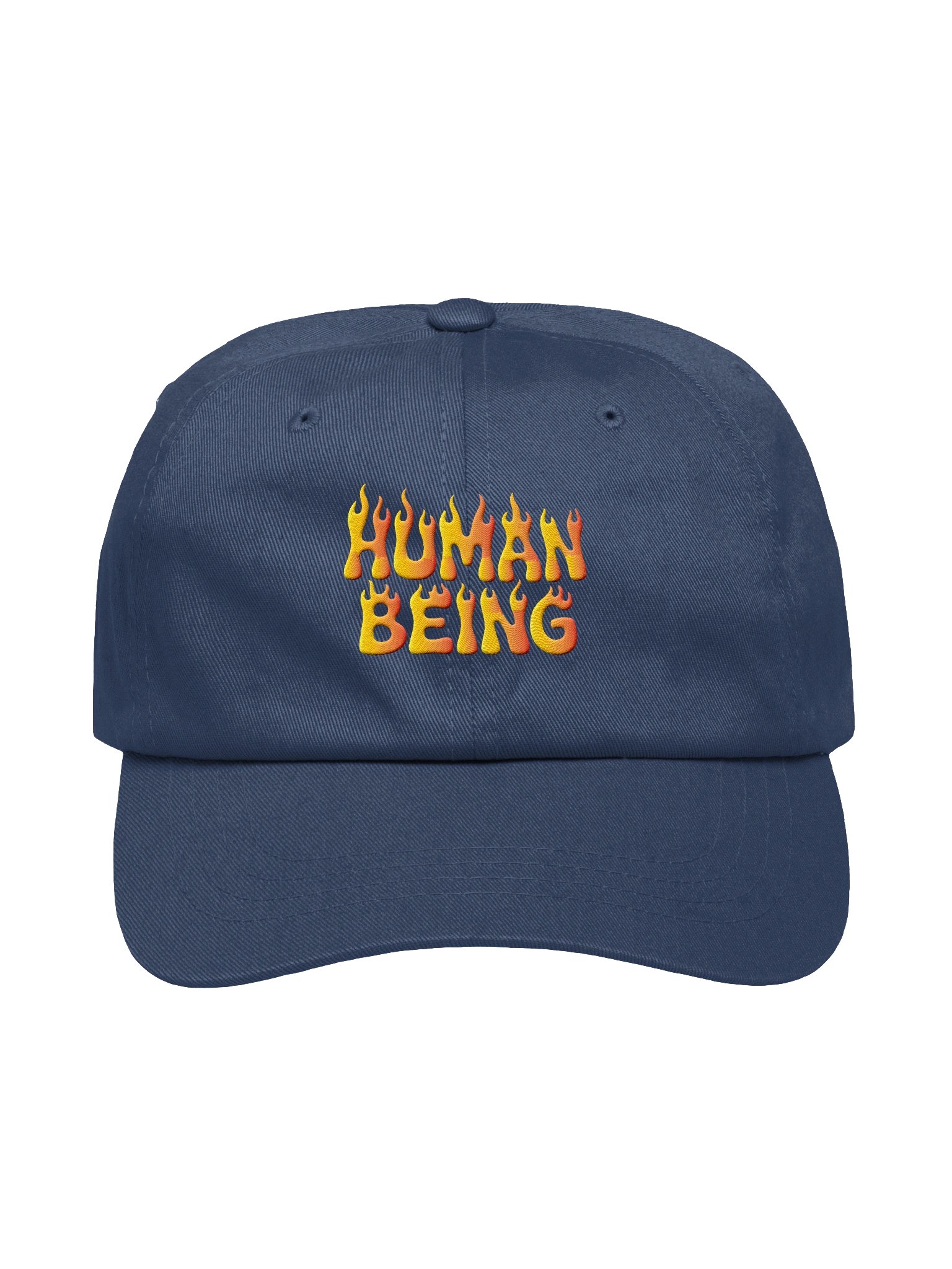 Flaming Human Dad Hat product image (1)