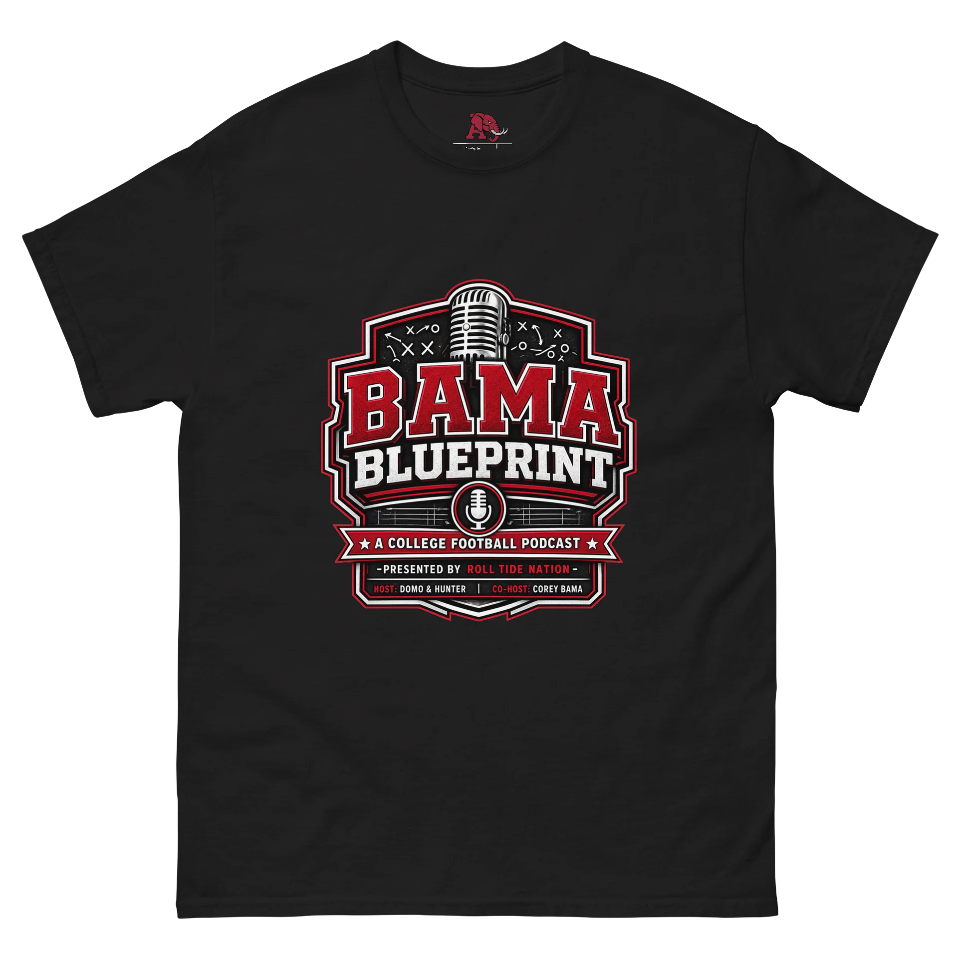 Bama Blueprint College Football Podcast Tee product image (9)