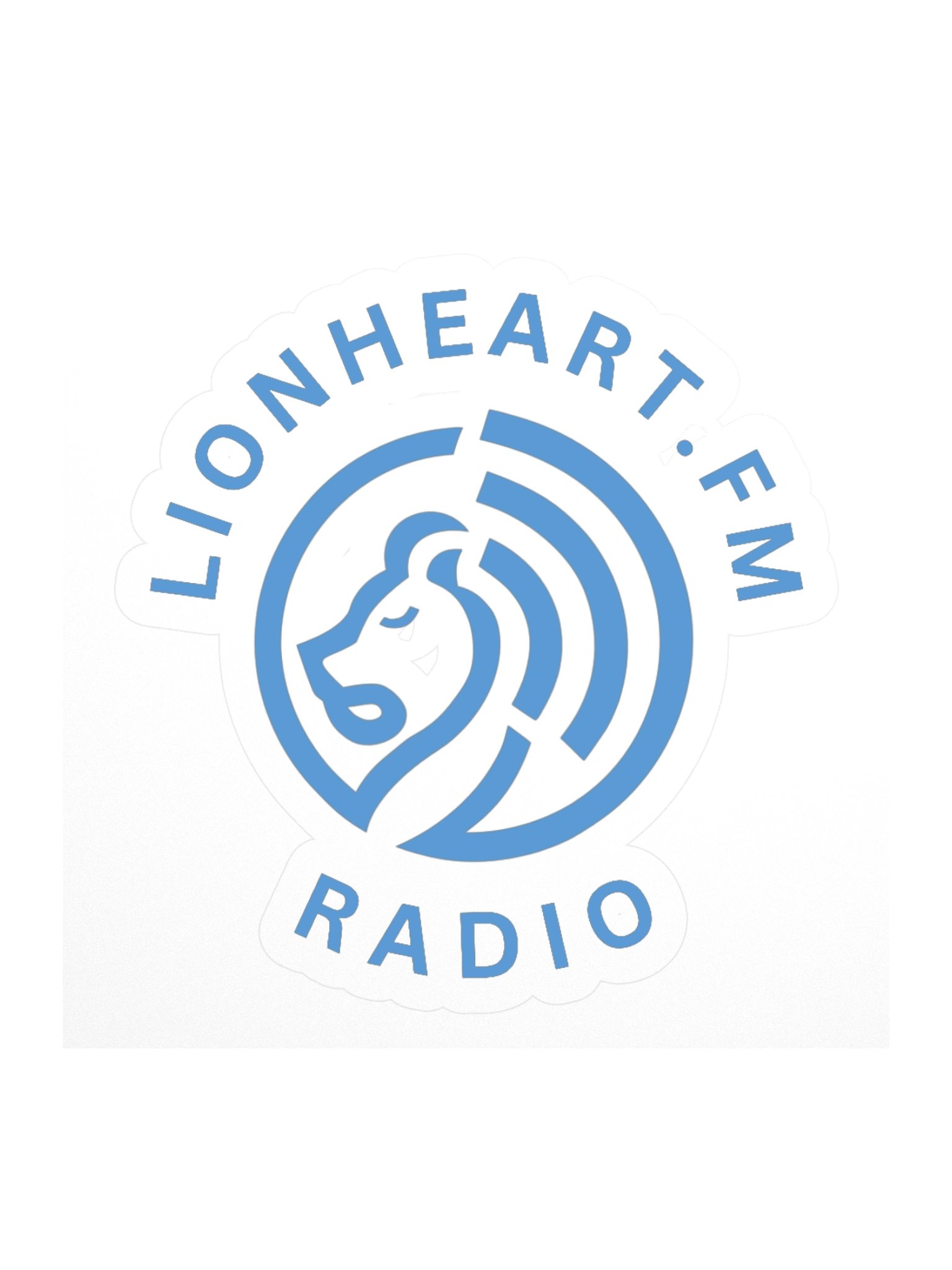 LionHeart FM Radio Sticker product image (1)