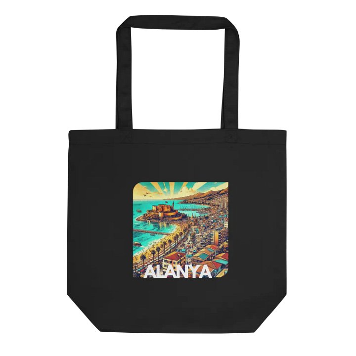 Alanya City Turkey Eco-Friendly Tote Bag product image (2)