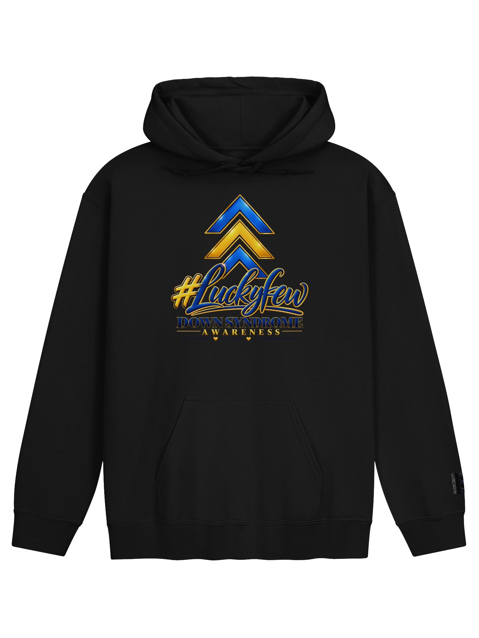 Blacktop Brand "Down Syndrome Awareness" Pullover Hoodie product image (3)