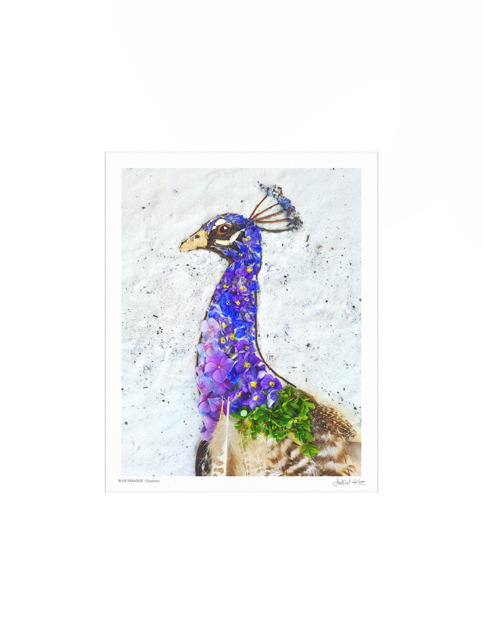 BLUE PARADISE: Glamour | Fine Art Print product image (5)