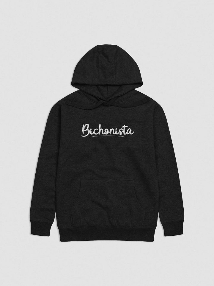 HOODIE BICHONISTA UNISEXE (logo écriture blanc brodé) product image (5)