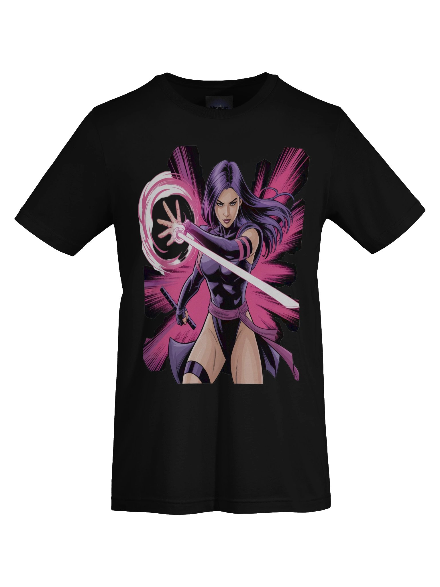 Psylocke Psychic Fury T-Shirt - Exclusive Midnight Veil Designs Unisex Tee product image (7)