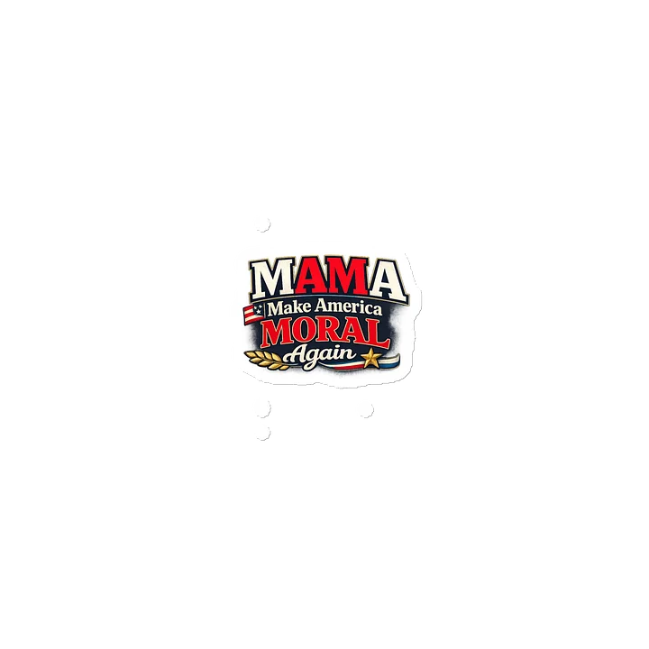 MAMA Make America Moral Again Die-Cut Magnet product image (2)