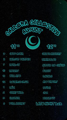 BACK AT IT WITH @calderacollectiveart THE MAKE UP EVENT🪩LOOKING FORWARD TO ROCKING IT WITH THE FAM!

JOIN US: AUGUST 11th & 1...