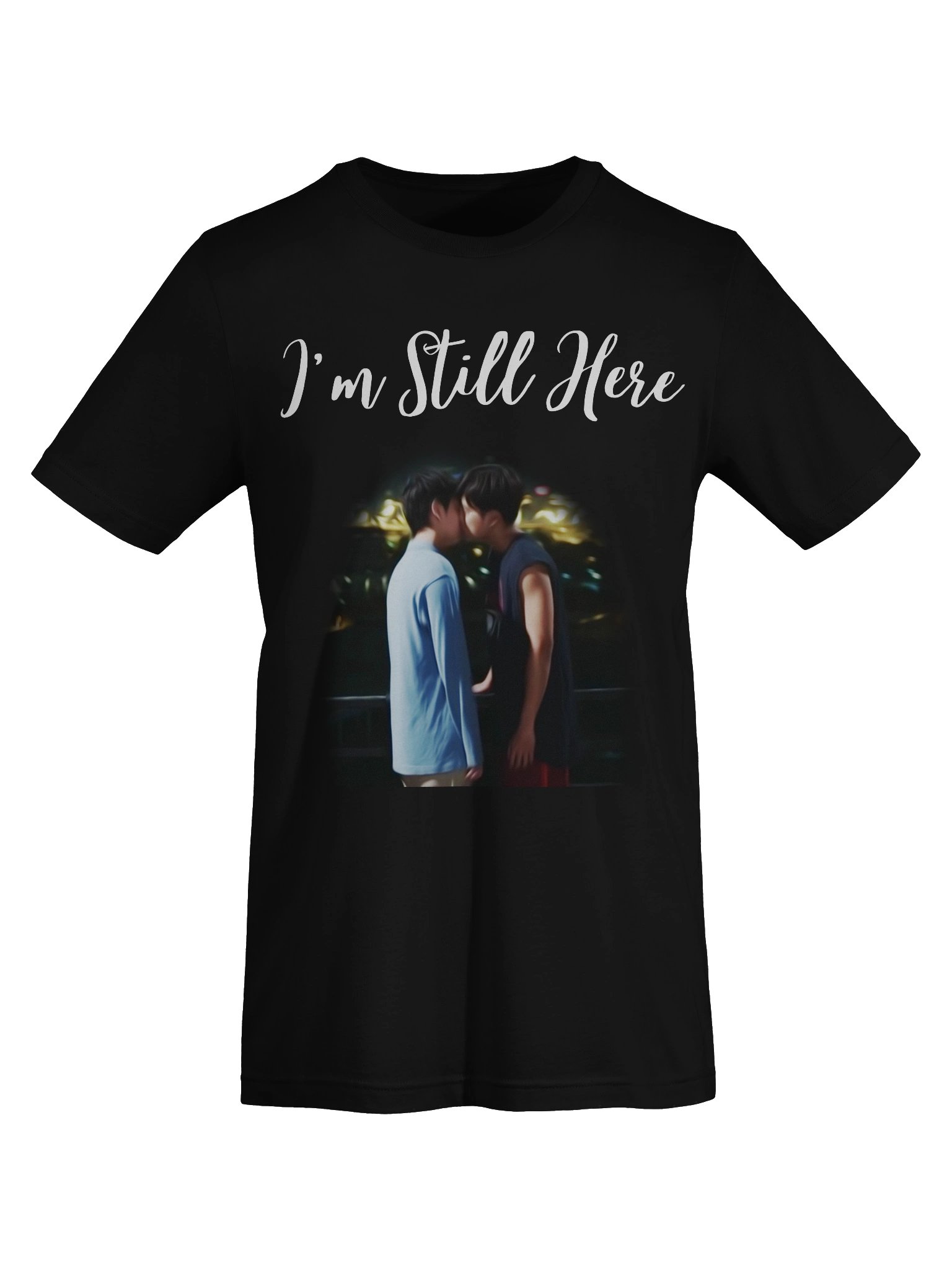 Product Title: "I'm Still Here" — Bad Buddy Rooftop Kiss Tee product image (26)