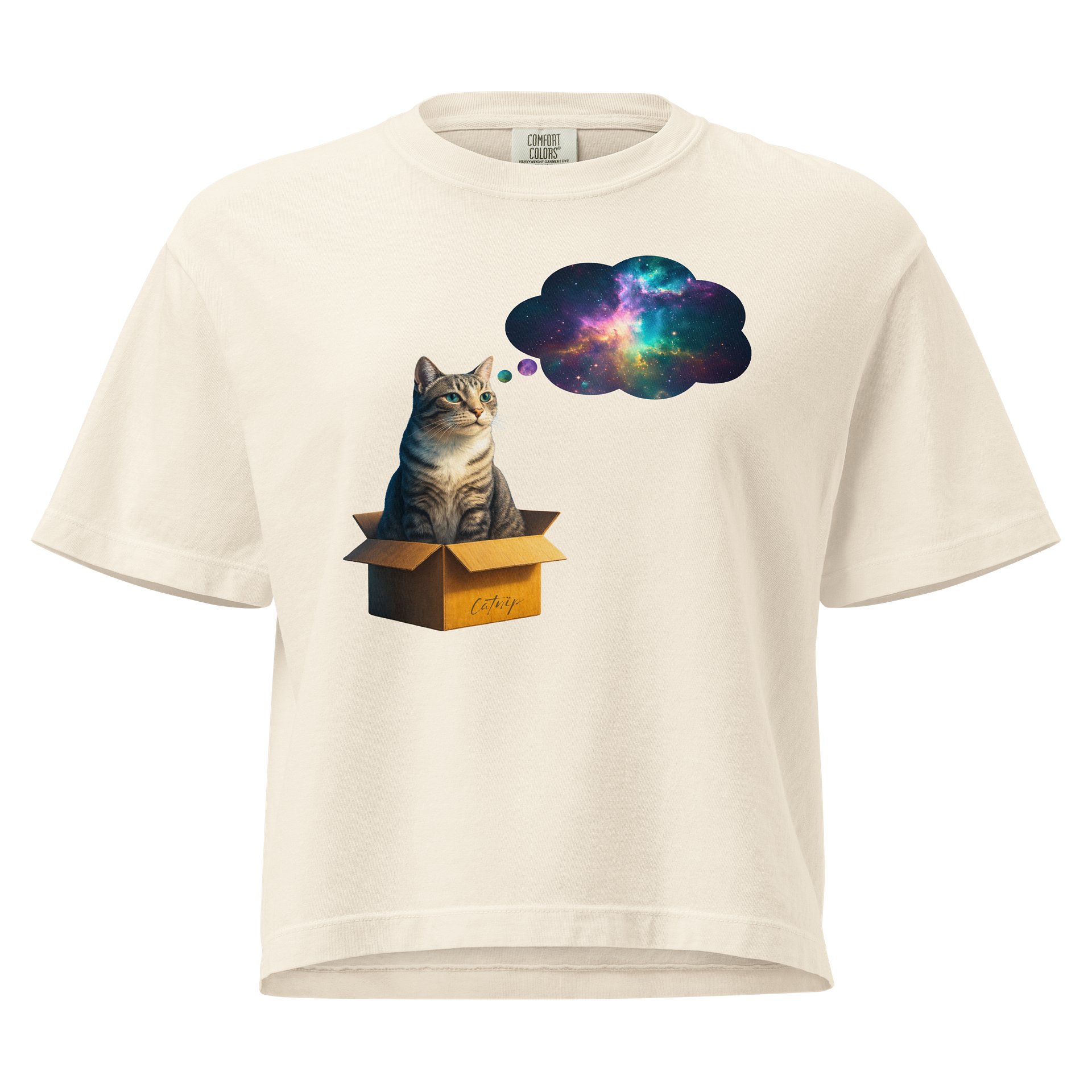 Catnip Cat Women's Box T-Shirt product image (3)
