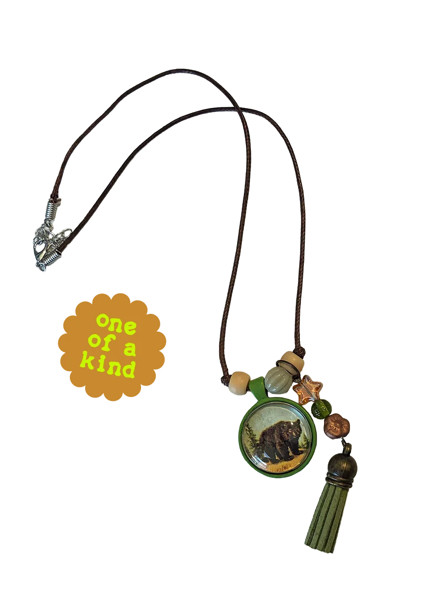 Bear Charm Necklace product image (1)