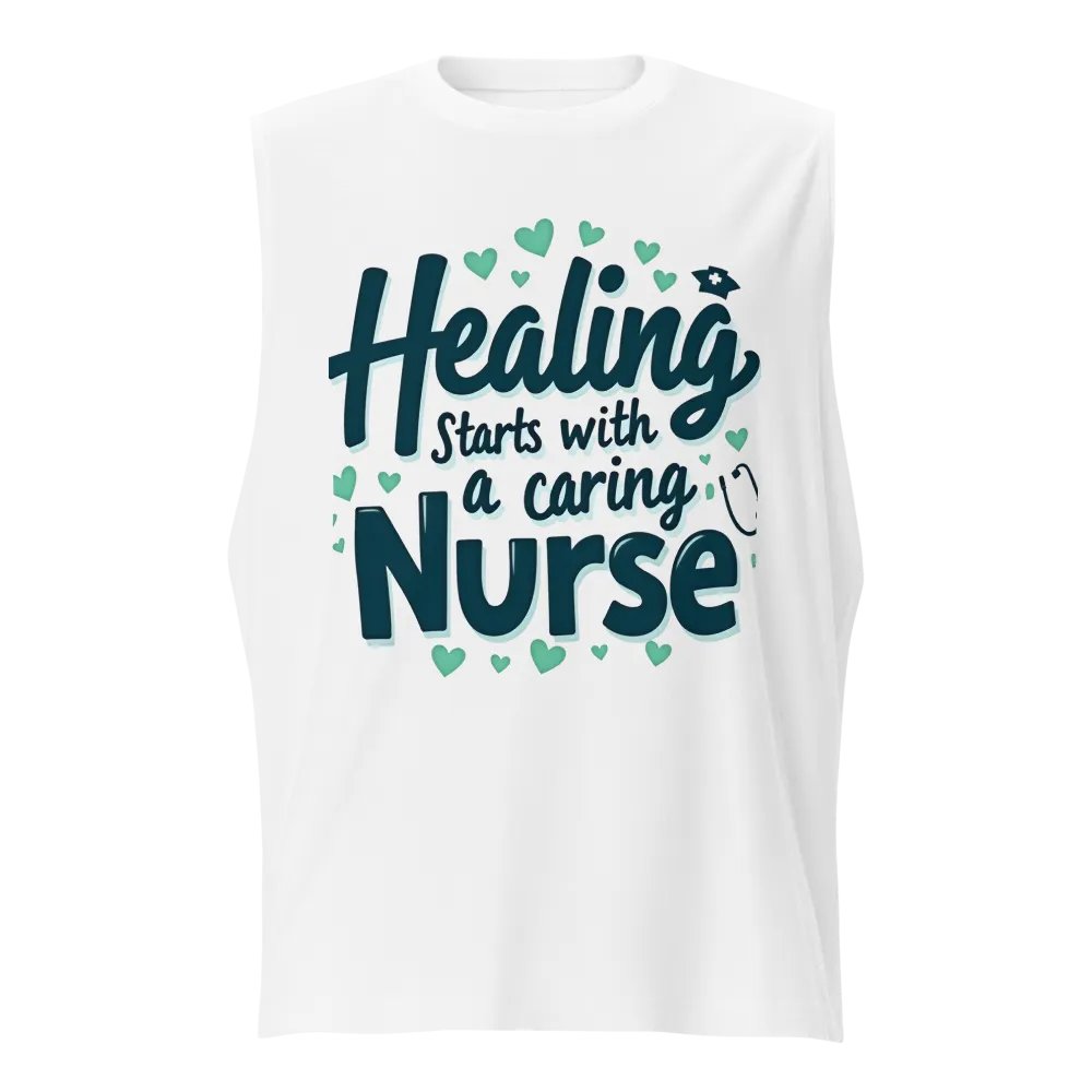 Healing Nurse Heart Muscle Tank product image (1)