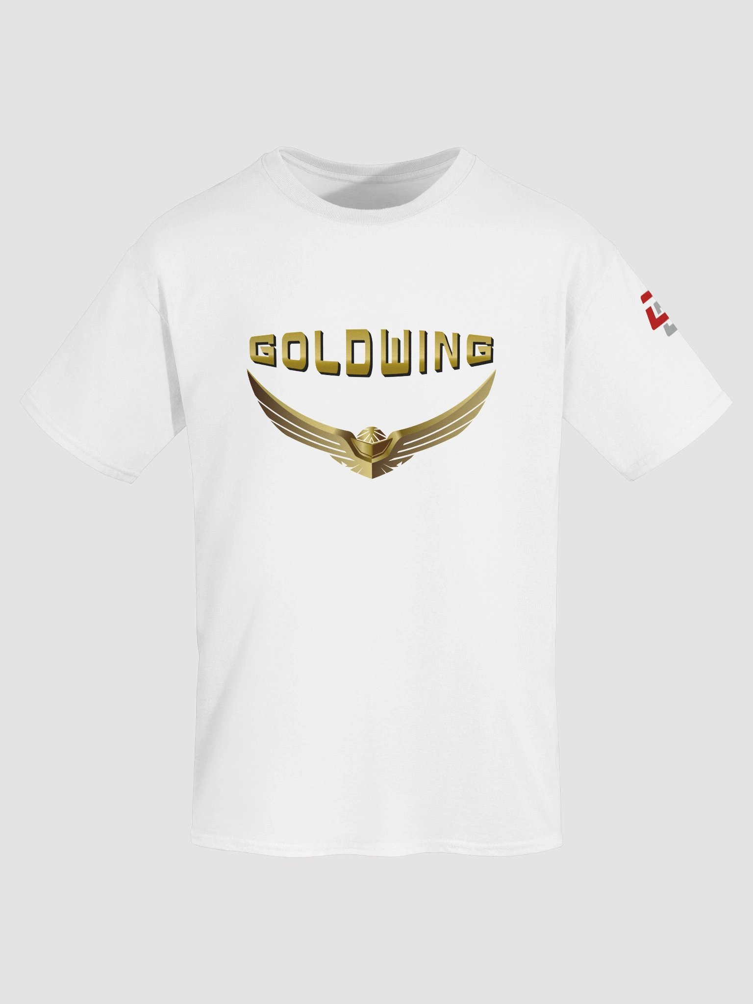 Gold and Bold Goldwing T-Shirt (Big Front) product image (32)