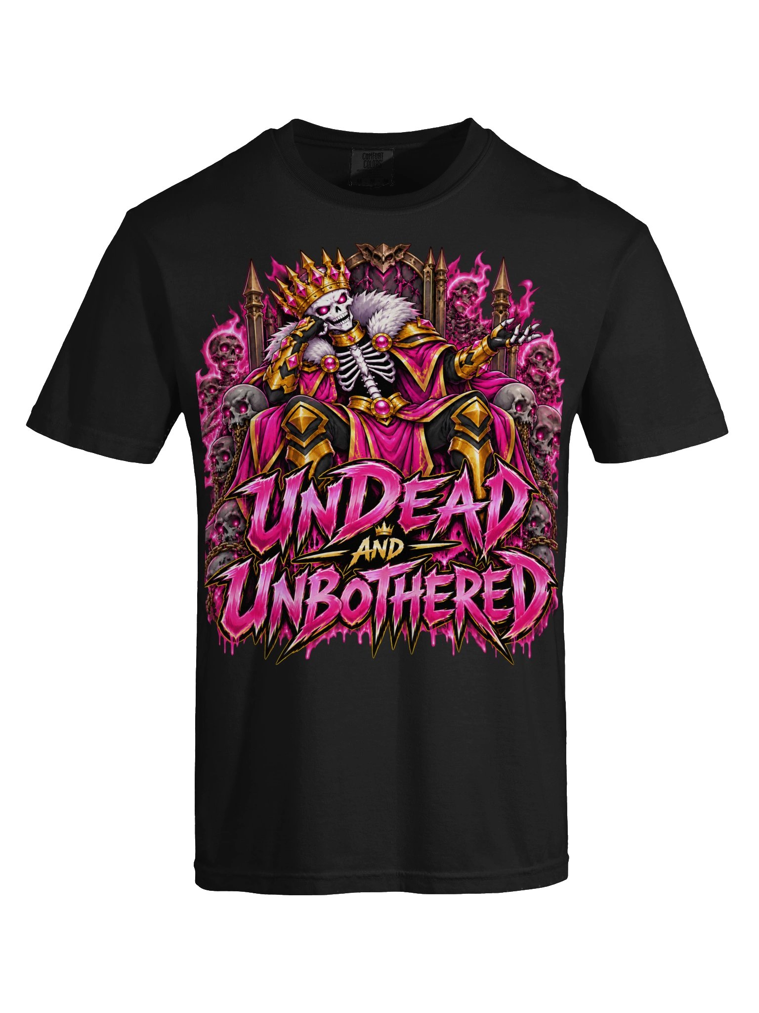 Undead and Unbothered Tee (Pink) product image (9)