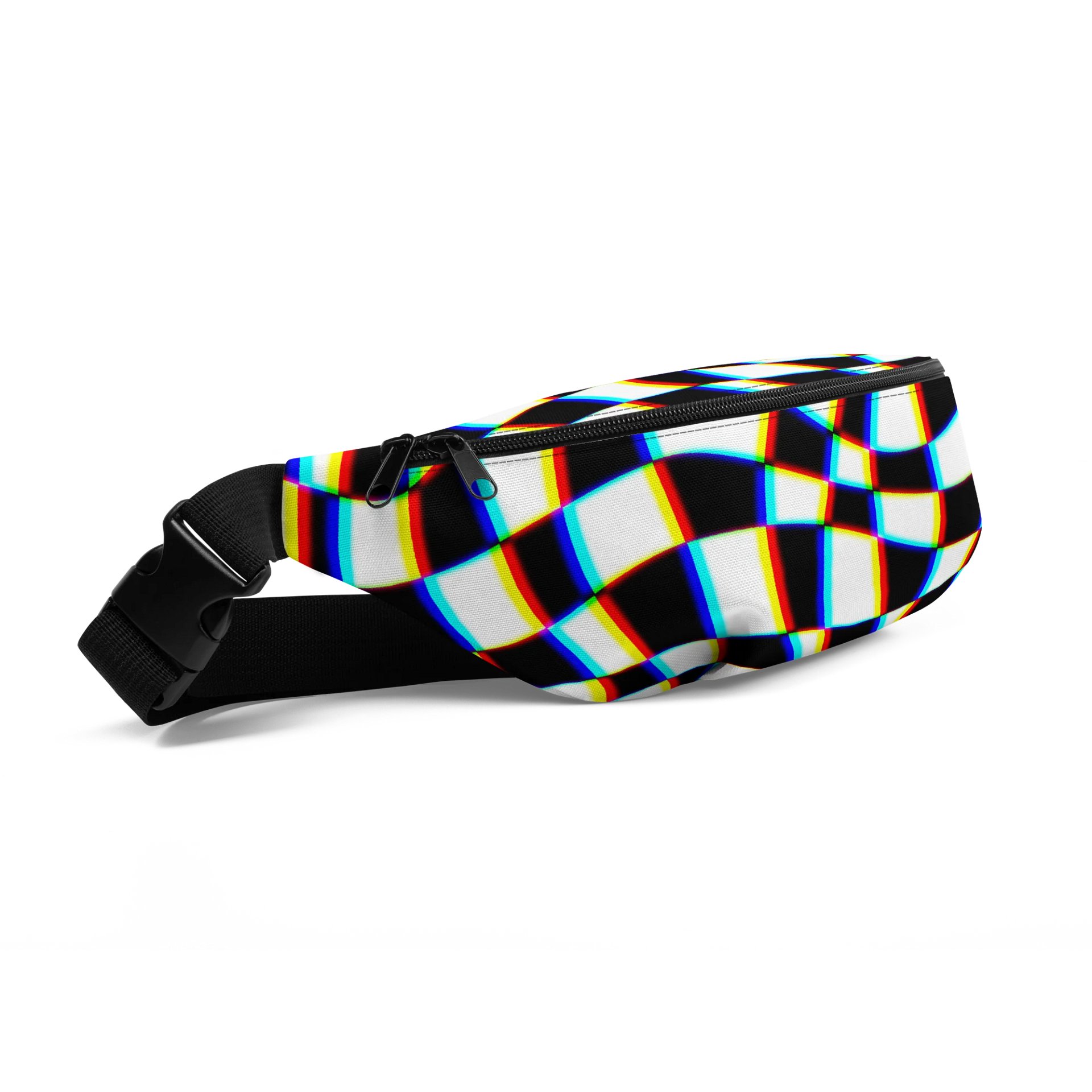 Trippy Checkered Fanny Pack product image (2)