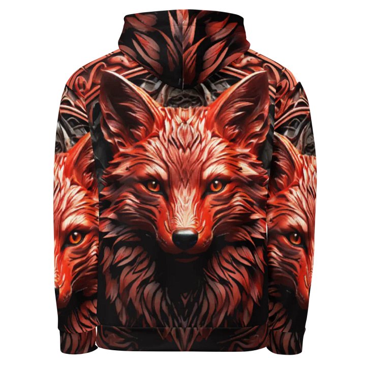 Tsula agigage (Red Fox) ᎬᏂᎨᏧᎵ - In Red Wood product image (2)