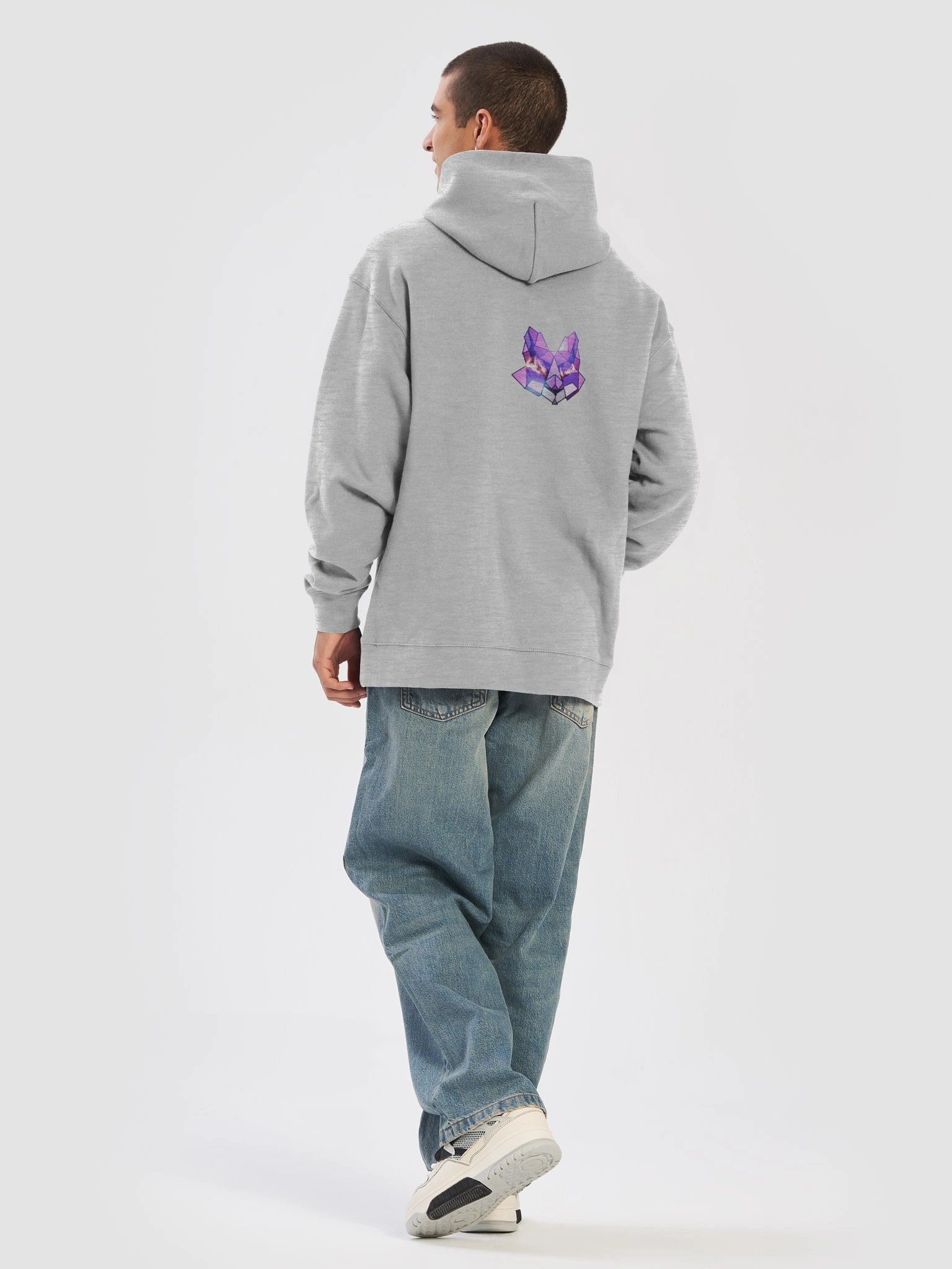 GEOMETRIC FOX Oversized Hoodie product image (30)