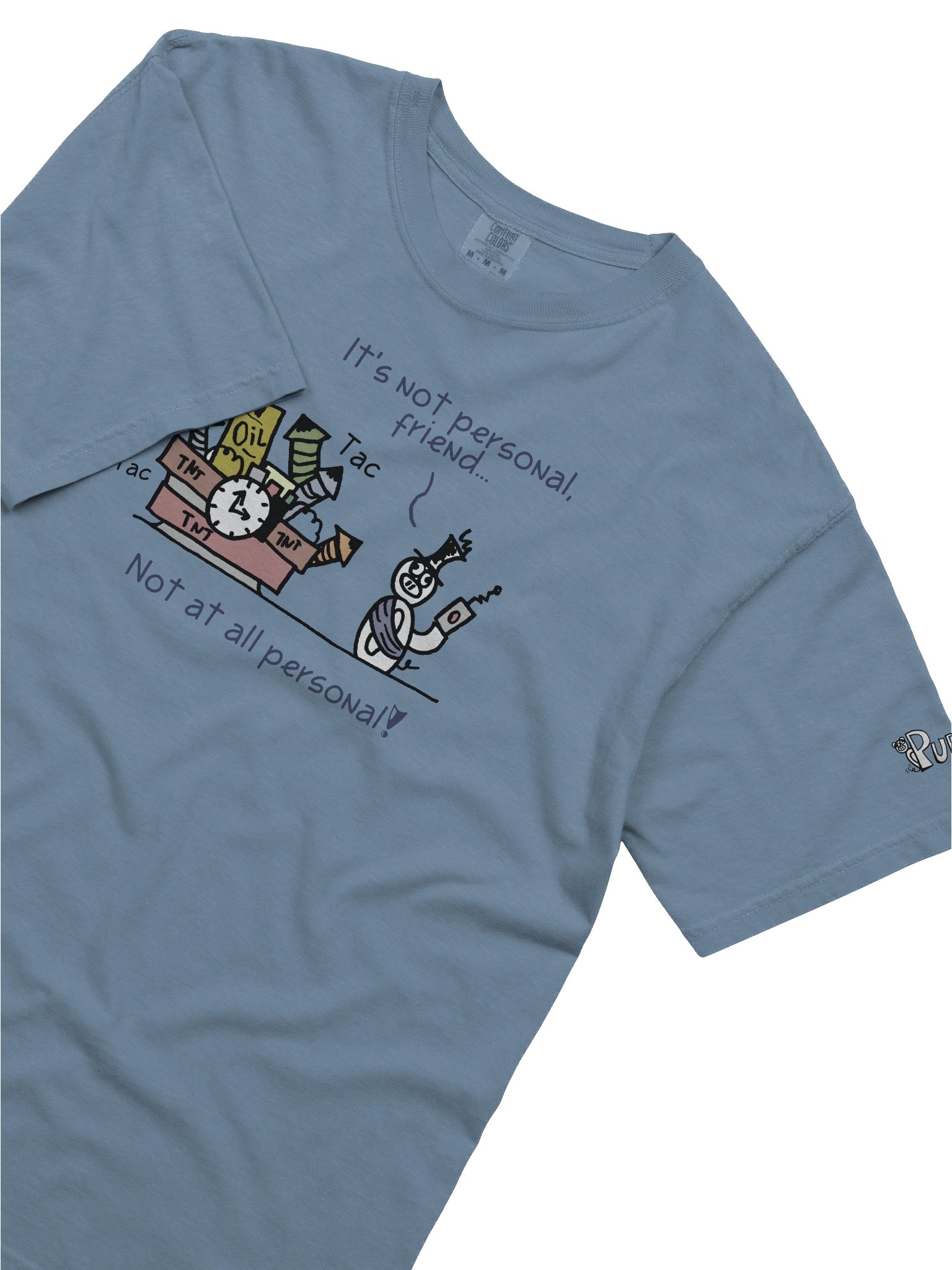 'Nothing personal' Pupsies! Heavyweight T-Shirt product image (5)