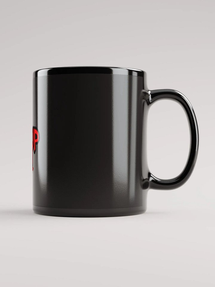 NGUP NeverGiveUp Black Glossy Mug product image (1)