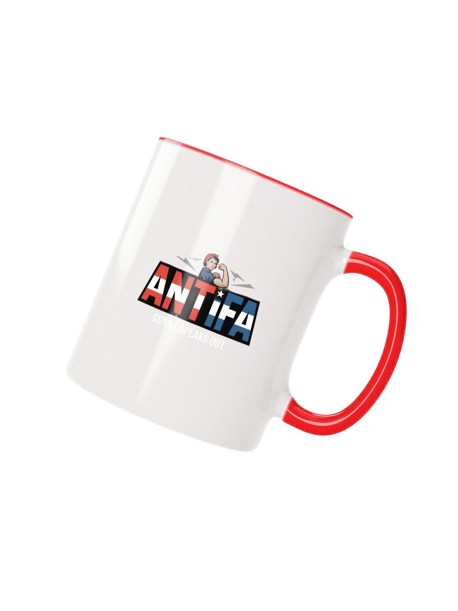 Patriotic Antifa Ceramic Mug product image (11)
