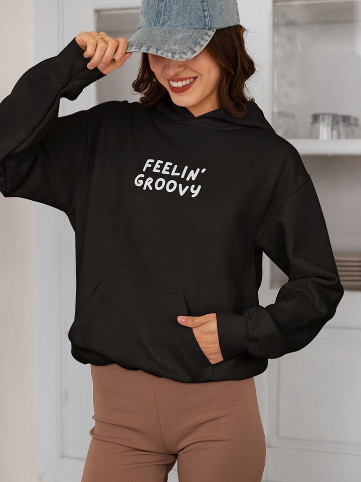 “Feelin’ Groovy” My Vibe Streetwear Hoodie #2 product image (1)