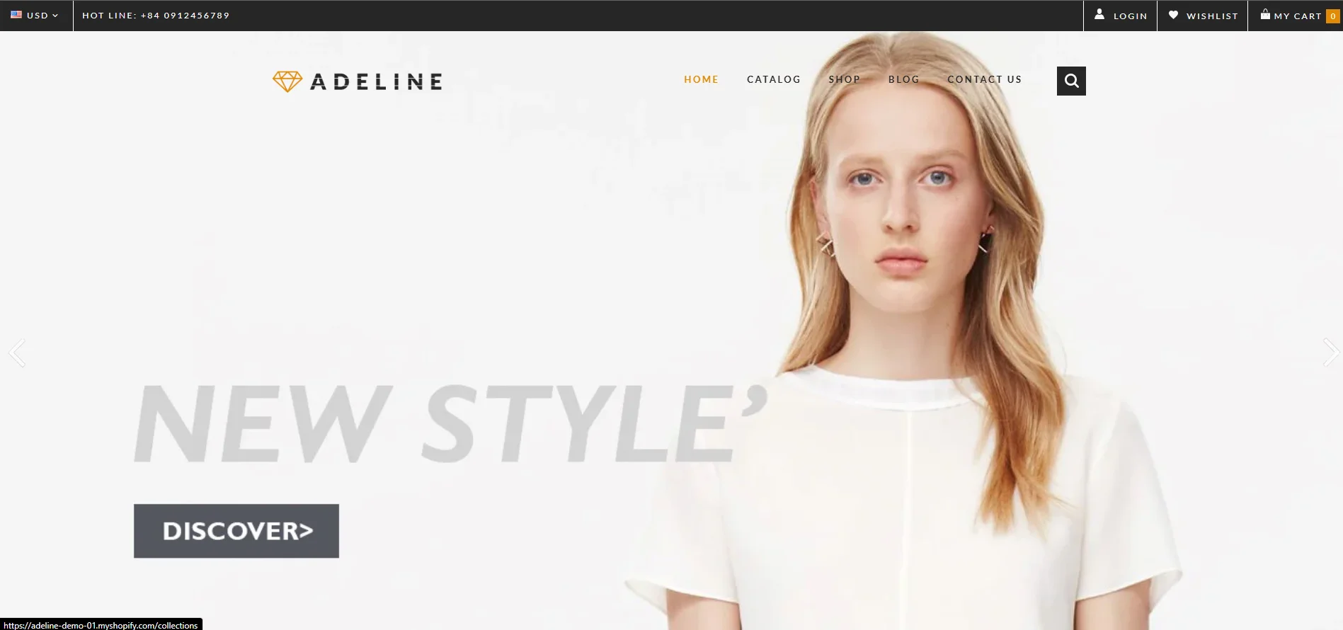 Shopify Adeline Theme product image (1)