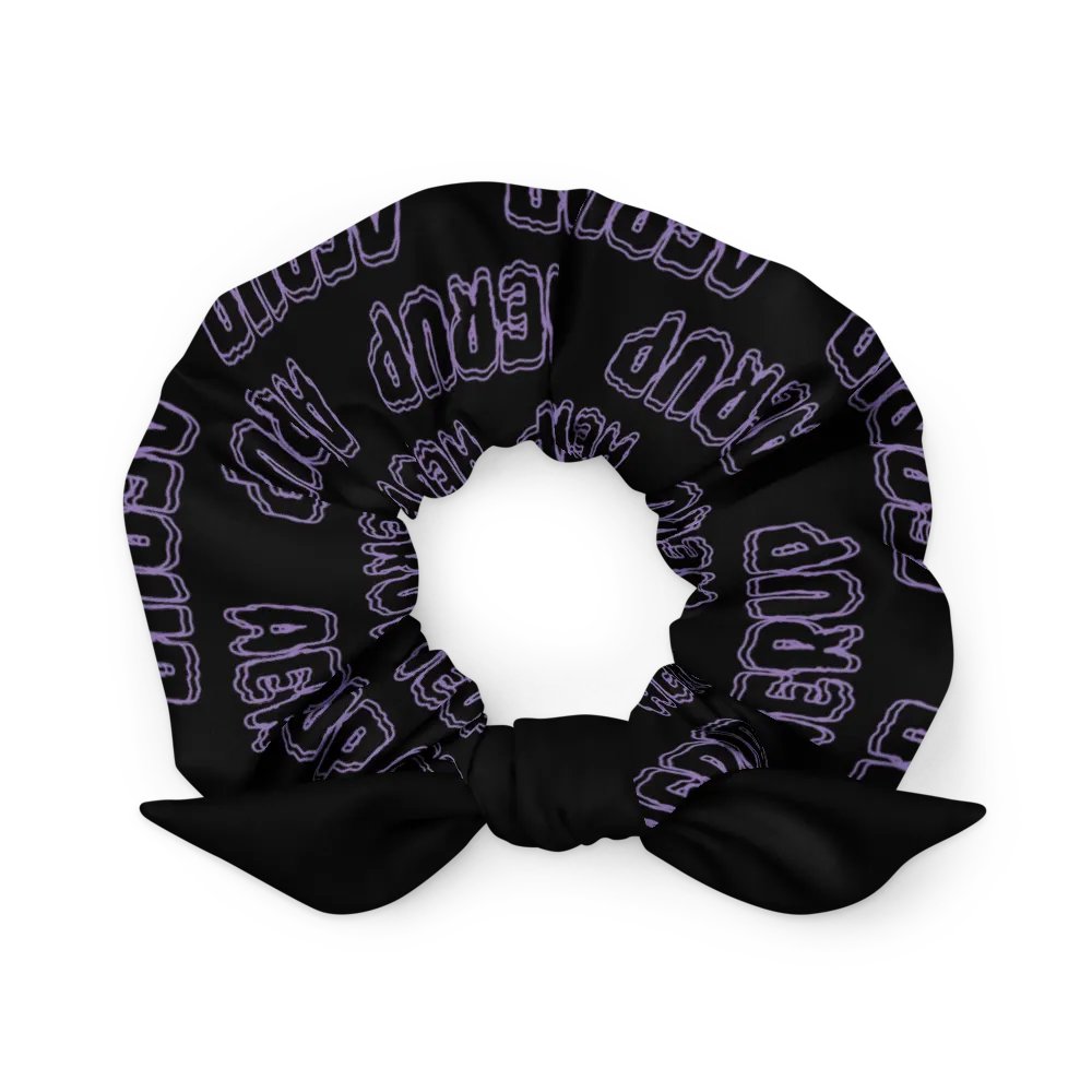 aerup logo outline scrunchie product image (3)