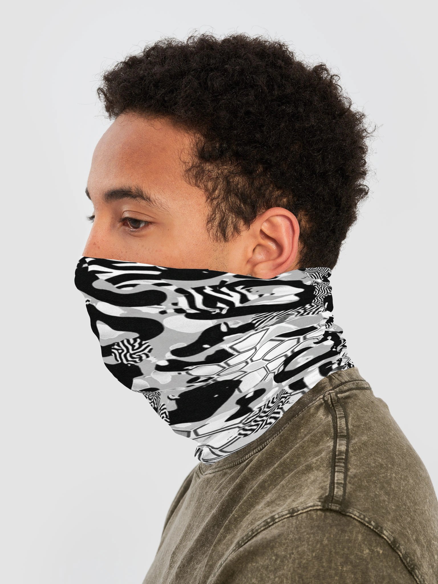 ALL MY HOMIES HATE FLOCK Neck Gaiter product image (3)