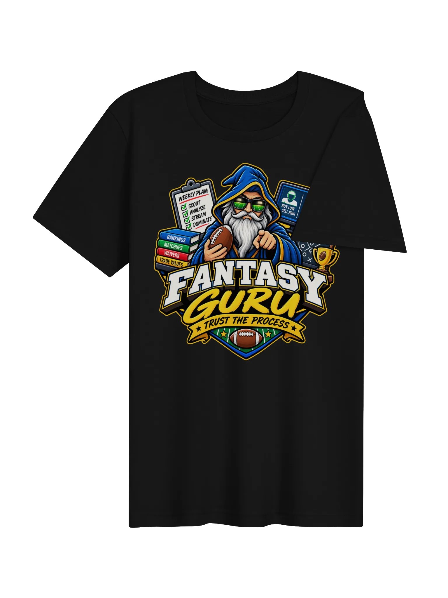 Fantasy Guru Trust The Process Tee product image (11)
