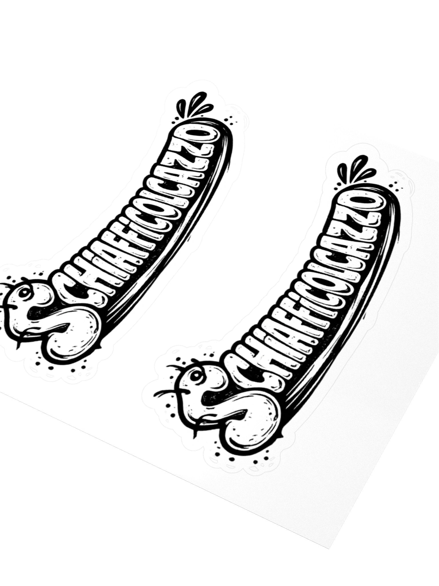 schiafficolcazzo stickers product image (3)