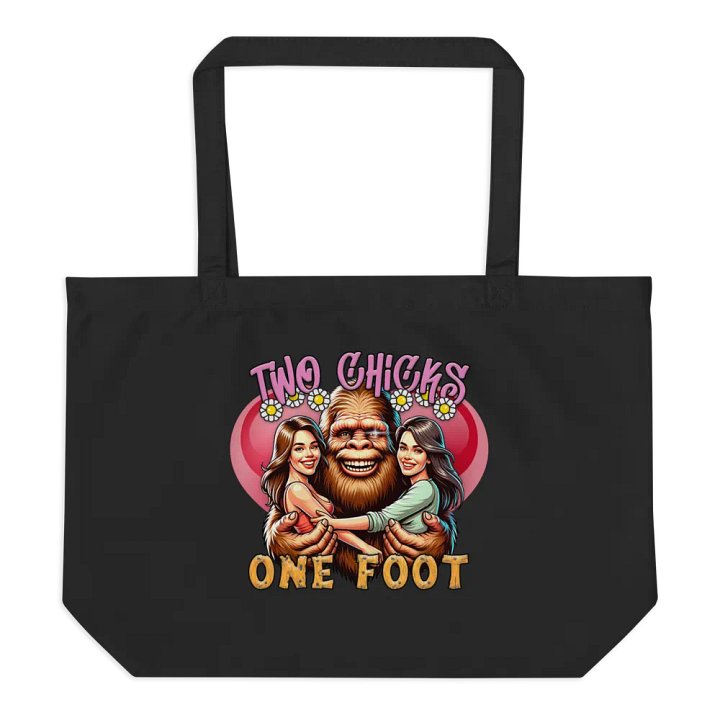 Bigfoot Love Tote Bag product image (2)