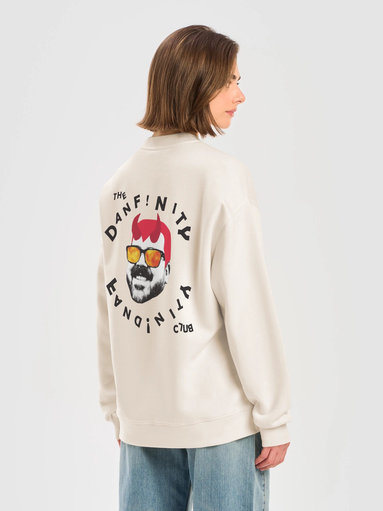 The Danfinity Fandinity Club - Lil Stinker - Light Color/ Black Print - AS Colour product image (6)