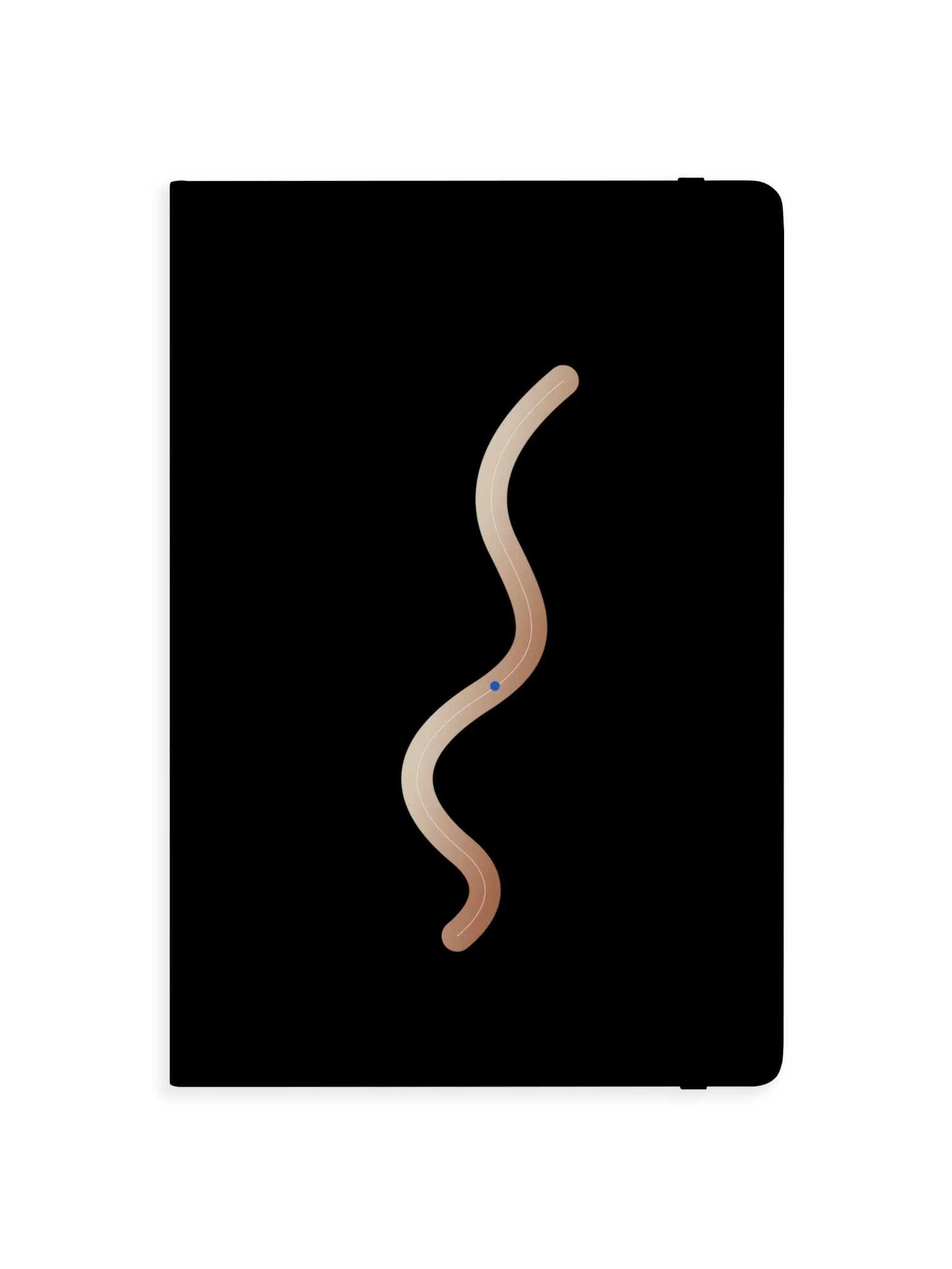 Contour Line — Hardcover Notebook