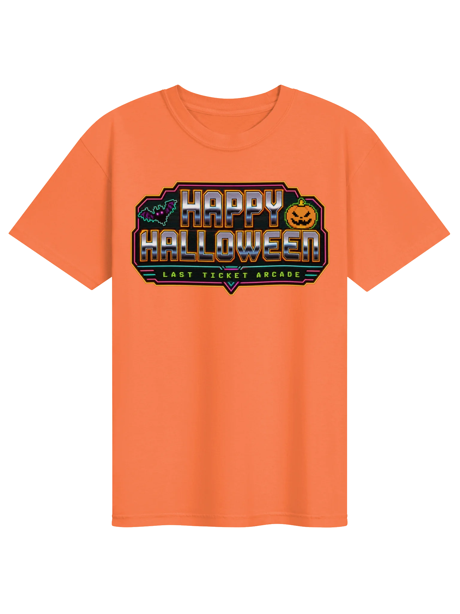 Happy Halloween Arcade Tee product image (1)