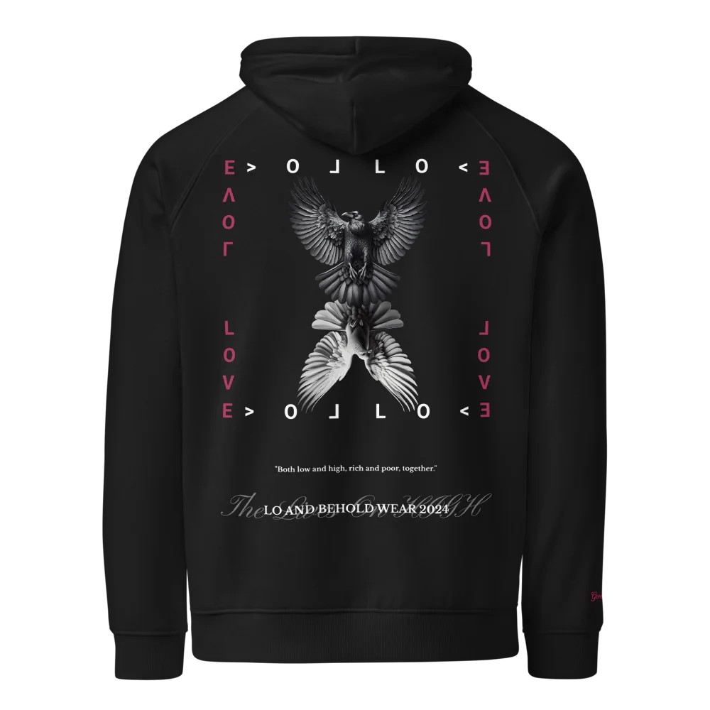 The Lives On HIGH | NEW CHAPTER | UNISEX Hoodie | Pink product image (5)