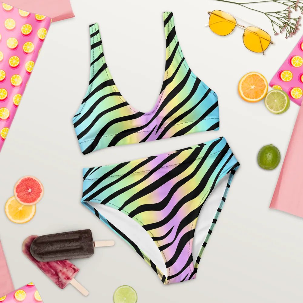Pink Zebra Bikini product image (9)