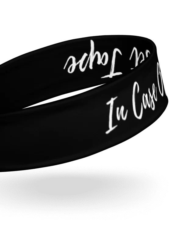 Black Headset Tape Headband product image (2)