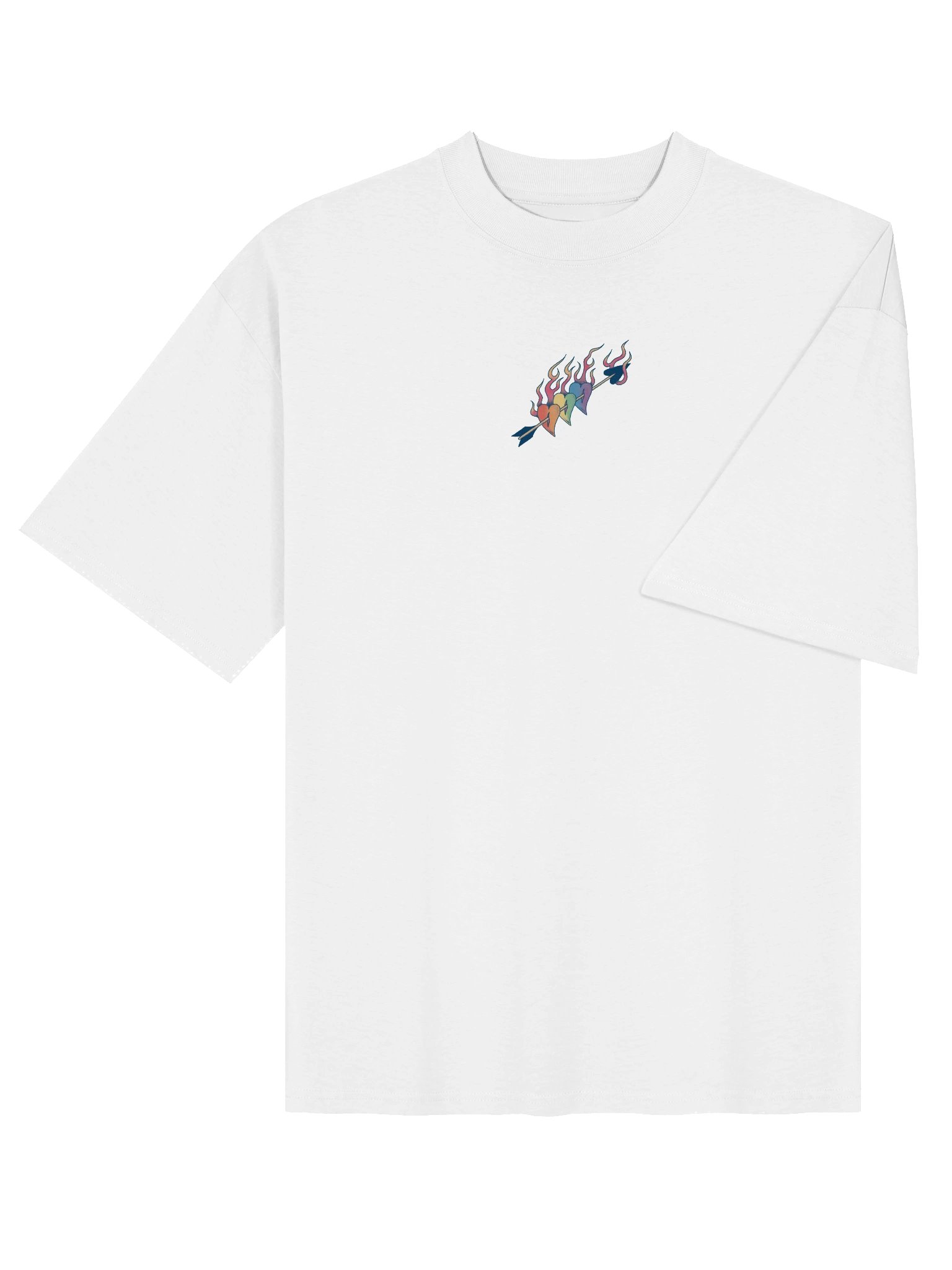 Pride Hearts Boxy Tee product image (4)