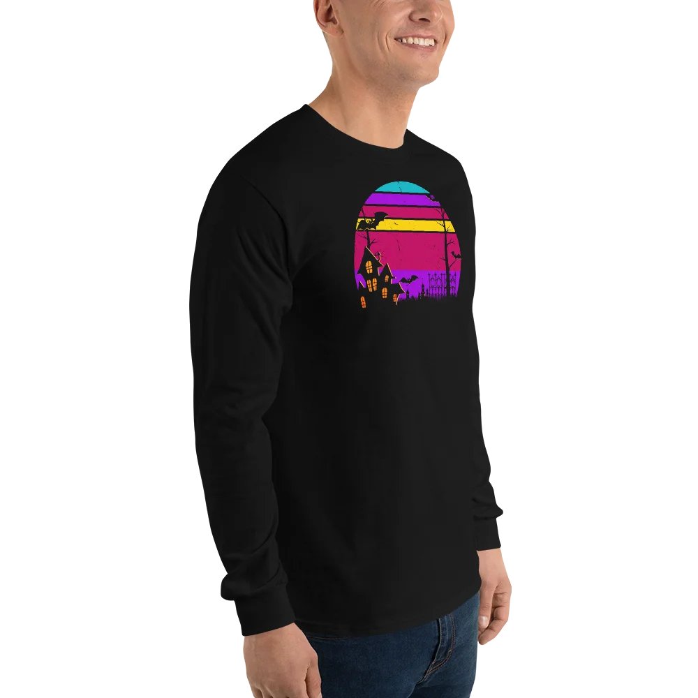 Spooky Retro Long Sleeve Tee product image (9)