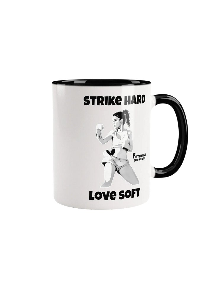 Warrior Women Ceramic Mug Black product image (2)