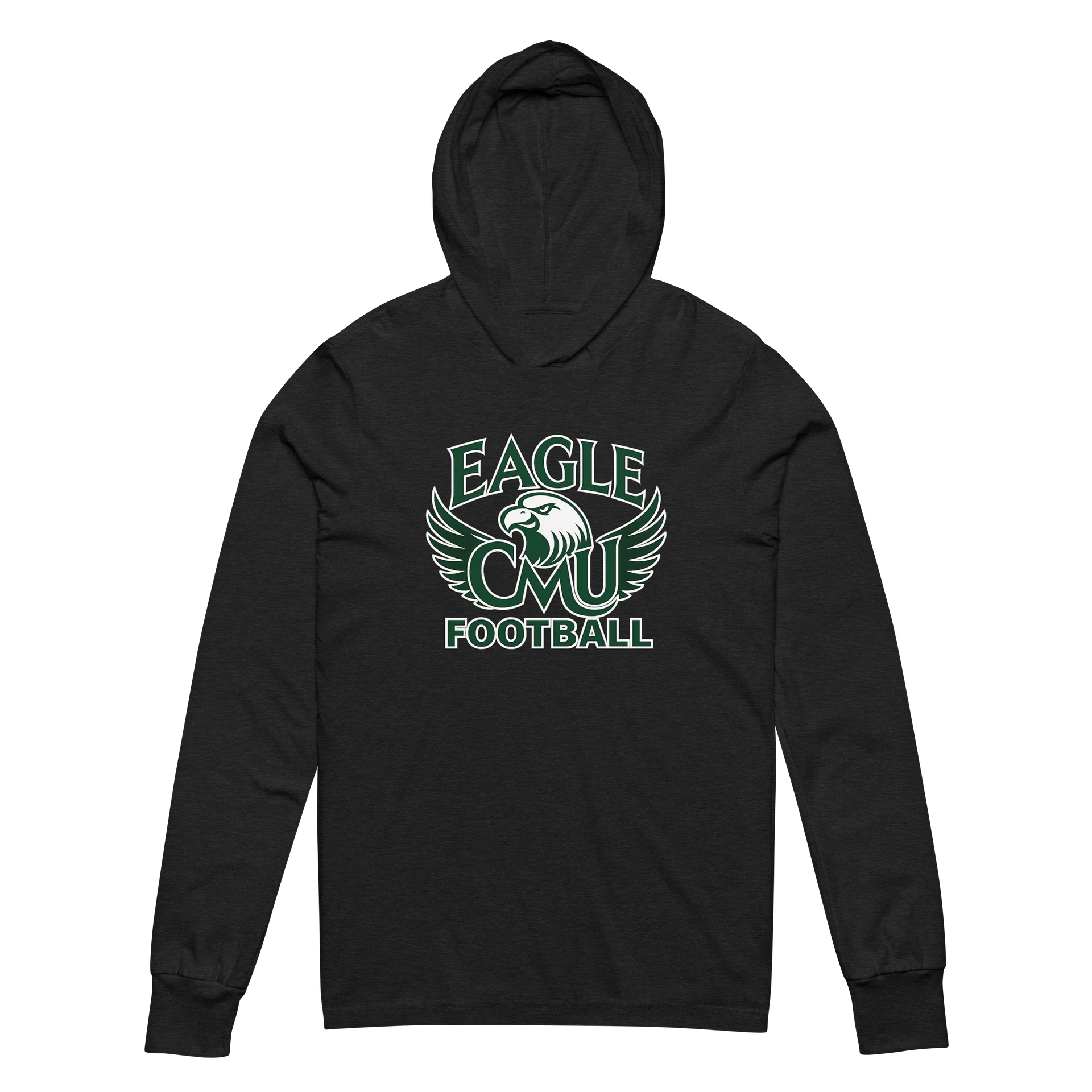 Eagle CMU Football Hooded Tee product image (2)