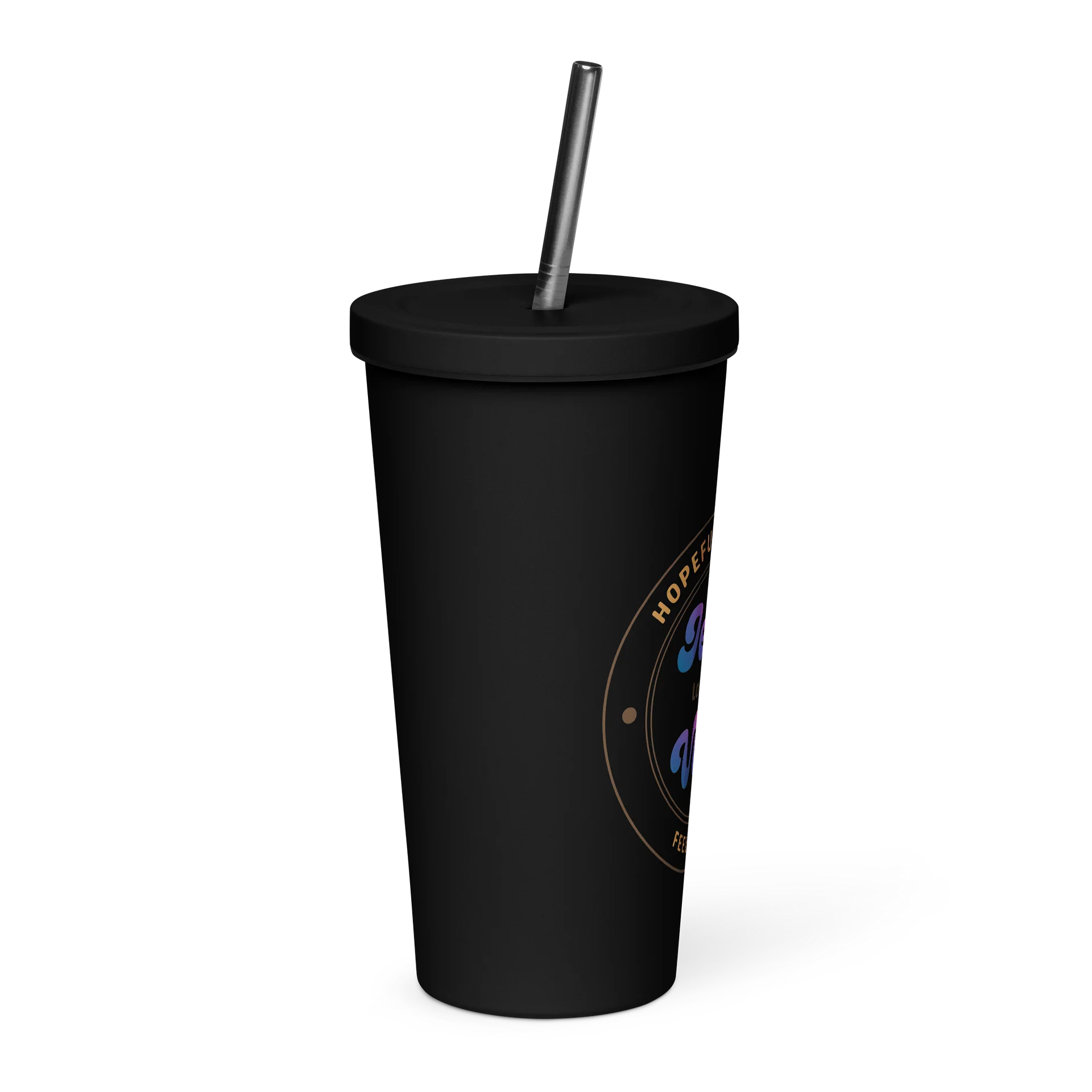 Jesus Vibes Travel Tumbler - Black product image (4)