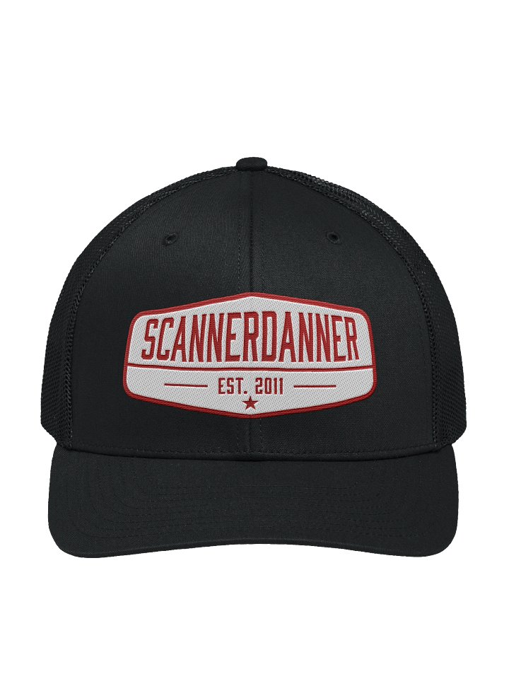 Embroidered Black Trucker Cap product image (1)